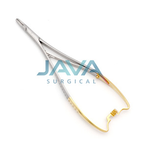 Portaagujas Lichtenberg Manual TC 1.5mm 17cm, Instrumento Quirúrgico de Acero Inoxidable con Puntas de Carburo de Tungsteno para Sutura de Precisión - Product Image 1