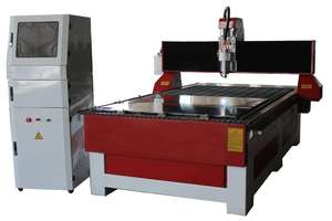 Machine de polissage de pierre à 4 axes avec usinage rotatif, routeur publicitaire pour pierre, modèle 1325 - Product Image 2