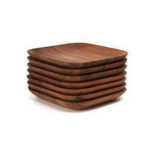 Handmade Classic Charger Plate Crafted From Mango Wood Biodegradable & Eco-Friendly with Stand Microwave Safe Durable BPA Free - Product Image 2