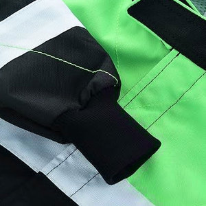 Traje de Motociclismo para Hombre, Manga Larga, Color Negro y Azul, Transpirable, para Todas las Temporadas, 100% Genuino, Calidad Premium - Product Image 6