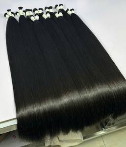 Extensiones de cabello Remy puro al por mayor en grandes cantidades desde Vietnam, estilo de onda natural, suaves y lisas, sin desprendimiento ni enredos. - Product Image 1