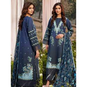 CHARIZMA RANG-E-BAHAR 2026, Conjunto Premium de 8 Piezas para Mujer, Salwar Kameez con Camisa Bordada y Estampada, y Dupatta de Chifón para Fiesta - Product Image 2