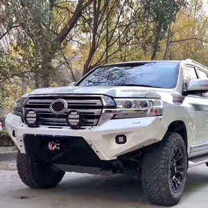 สำหรับรถแลนด์ครุยเซอร์ LC200 รถกระบะ 4x4 อุปกรณ์เสริมกันชนหน้าอะลูมิเนียมสีดำ โฟม 5 ชุด กันชนหน้า LC 200 - Product Image 1