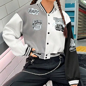 Comfortable <b>Lightweight</b> Best Supplier Newest Premium Product <b>Women</b> College Baseball Varsity <b>Jackets</b> - Product Image 6