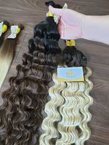 ผม100% บริสุทธิ์แบบเรมี่ยังไม่ผ่านกระบวนการผมแบบคลื่น - Product Image 5