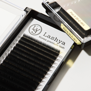 ขนตาปลอมแบบเส้นต่อเส้น Lashya ความหนา 0.03-0.07  แบบม้วน B/C/CC/D สำหรับมืออาชีพ บรรจุในถาด - Product Image 6