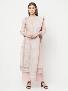 Tissu de Robe en Coton Biologique Tissé Non Cousu de la Marque Safaa pour Salwar Kameez et Ensemble Femme avec Dupatta – Vente en Gros - Product Image 1