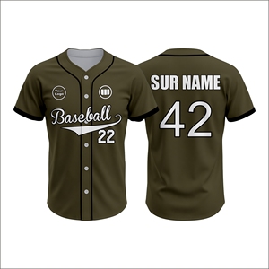 Export Quality Baseball Jersey Manufacturer Custom Team Uniform Sublimation Printing Breathable Quick Dry Autumn Sportswear - Product Image 6