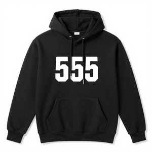 เสื้อฮู้ดพิมพ์ลายลำลอง ผ้าฝ้ายฟลีซ 555 พร้อมบริการปรับแต่งแบบ OEM ODM - Product Image 4