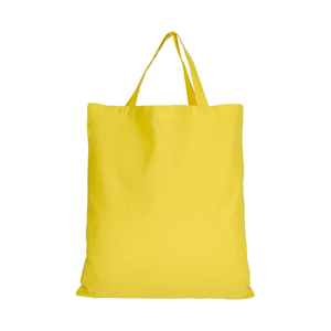 Manufacturer Factory-Made Custom Logo And Simple Cotton Short Handle Tote <b>Bag</b> Reusable Shopping Handbag From Pakistan - Product Image 1