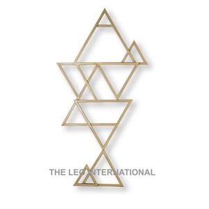 Nouveaux objets décoratifs en métal pour la décoration murale, décoration d'hôtel, cadeaux d'affaires, plaqué or - Product Image 1