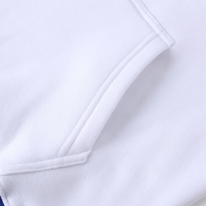 Sudadera de Cuello Redondo de Forro Polar Blanco de la Fraternidad ZPB, Bordada, Clásica y Cómoda, 100% Algodón, Sudadera de Invierno para Hombre y Mujer, Ropa Universitaria - Product Image 5