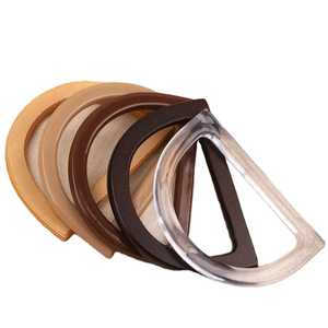 Asa Redonda de Madera Natural de Primera Calidad para Bolsos, Accesorios para Bolsos de Ganchillo DIY - Product Image 2