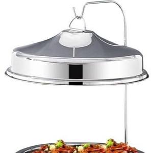 Luxury Stainless Steel Chafing Dish Arabic Calligraphy Handcrafted Hammered Buffet Food <b>Warmer</b> Serving Dish Single Unit - Product Image 3