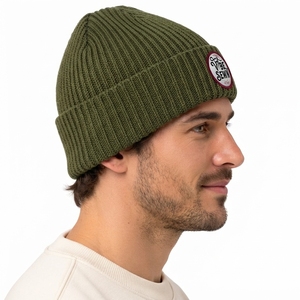 Gorros Personalizados de Punto Acrílico, Gorro Cálido para Invierno, Tejido Elástico Suave, Ajuste Cómodo, Uso Casual al Aire Libre, OEM 2026 - Product Image 3