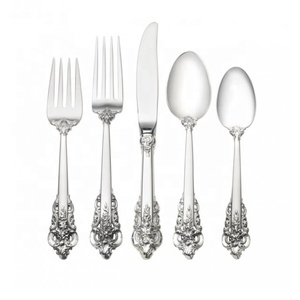 Utensilios de cocina de uso diario para el hogar, juego de cubiertos de acero inoxidable, cuchillo, cuchara, tenedor y esparcidor, juego de cubiertos de Metal decorativo - Product Image 6