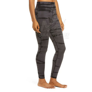 Women <b>Compression</b> <b>Leggings</b> With High Waist Design Stretch Fabric And Moisture Control For Fitness Running And Athletic Training - Product Image 3