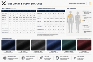 Uniformes de Compagnie Aérienne Personnalisés pour Pilotes et Personnel de Cabine |   Uniformes d'aviation OEM ODM |   Vêtements de travail sur mesure de qualité supérieure pour hommes et femmes - Product Image 6