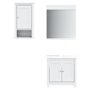 Set di Mobili da Bagno Bianchi - Product Image 2