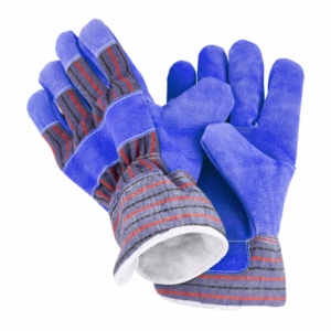 Guantes de Trabajo Resistentes de Alta Calidad, Palma de Cuero Vacuno Liso, Forro de Tela de Algodón, Resistentes al Frío y al Calor, Seguridad Industrial - Product Image 2