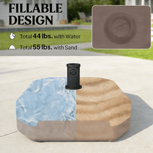 Base per Ombrellone da Esterno per un Design Resistente alle Intemperie ed Elegante - Product Image 3