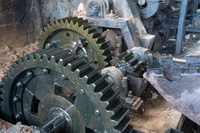 Engrenage conique hélicoïdal standard DIN, forgé sur mesure en acier allié, pour réducteur, pièces de machines, équipement minier