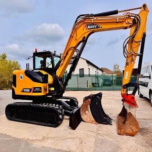 Mini-excavatrice sur chenilles SANY SY80U neuve et fiable avec moteur puissant, pompe hydraulique et roulement durable - Product Image 4