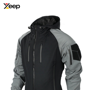 Chaqueta Softshell XEEP Personalizada, Informal, con Capucha, para Invierno, Modelo XC-SSJ-10, Transpirable, de Secado Rápido, para Hombre, Ligera, con Forro Polar Cálido - Product Image 2