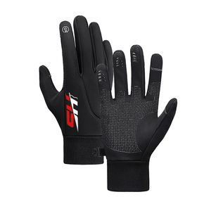 Durable Jogging Running <b>Gloves</b> Secure Wrist Fit High Traction Grip Back Pocket for Keys and Workout Essentials Running <b>Gloves</b> - Product Image 1