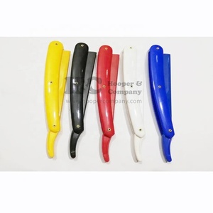 Wholesale Multi Color Professional Barber <b>Razor</b> Sustainable Solid Plastic/Wood Single <b>Razor</b> OEM Accept Shaving <b>Razor</b> High - Product Image 6