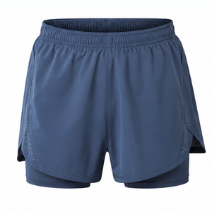 Ensemble de course premium pour hommes : shorts athlétiques, vêtements de sport, tenue de fitness, entraînement, séchage rapide, respirant, vêtements de sport actifs - Product Image 5