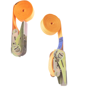 Sangle d'arrimage à cliquet sans fin prix usine couleur/taille personnalisée sangle en polyester avec boucle en acier résistance à la rupture élevée - Product Image 2