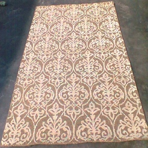 Alfombra de Lana Curvada a Mano con Diseño Personalizado, Alfombra Moderna para Sala de Estar u Hotel, en Varios Colores, con Pelo Suave y Acolchado - Product Image 3