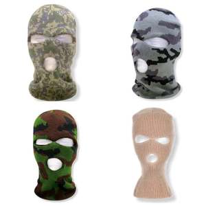 Pasamontañas de punto cortavientos con logotipo personalizado, transpirable, cubre todo el rostro, para deportes de invierno para hombre, ¡Gran Venta! - Product Image 1