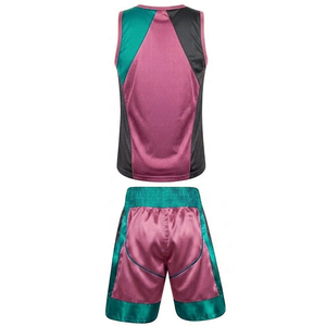 Uniformes de Boxeo Personalizados de Alta Calidad 100% Poliéster con Color y Logotipo Personalizados, Uniforme de Boxeo Profesional para Competencia - Product Image 3