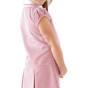 Ensemble d'uniformes scolaires premium pour filles : chemise et jupe confortables pour usage quotidien des élèves - Vente en gros - Product Image 6