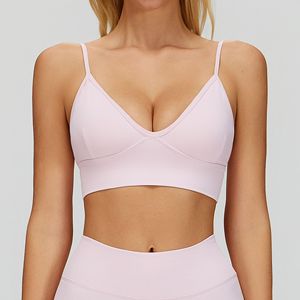 Ensemble de yoga vert menthe sans coutures : Crop top à manches courtes et col rond, short taille haute, dos nu, froncé, en Spandex uni, pour femme - Product Image 4