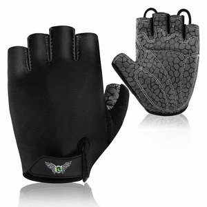 Road and Mountain <b>Biking</b> Breathable Cycling Gloves Half <b>Finger</b> with Anti Slip Grip Professional Bicycle Rider OEM Cycling Gloves - Product Image 4
