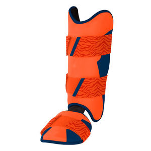 Protège-tibias en cuir souple de qualité professionnelle pour hommes, pour baseball et softball – Équipement sportif haut de gamme - Product Image 2