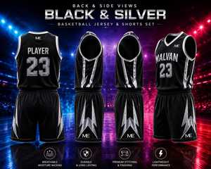 Ensemble de maillot de basket-ball personnalisé ME Malvan sans manches, col en V, sublimé, séchage rapide, uniforme sportif pour hommes adultes, toutes saisons - Product Image 2