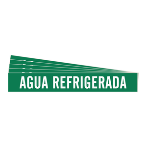 Marcador Flexible Autoadhesivo para Tuberías de Agua Fría para Sistemas Industriales - Product Image 3