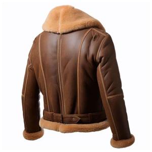 <b>SMART</b> SHINE ENTERPRISES <b>Men</b> High Quality Leather <b>Jacket</b> Soft Full Zip Casual Comfortable Durable Fashion Regular Fit Winter - Product Image 3