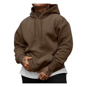 Sweat-shirts personnalisés à logo 3D les plus vendus pour hommes, tissu French Terry lourd 500 g/m², coupe ample - Product Image 1