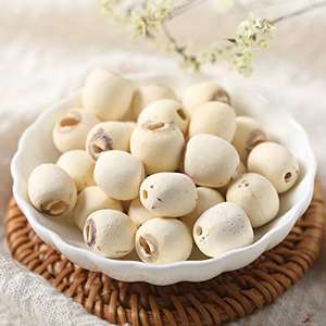 Graines de lotus séchées entières de qualité supérieure pour le thé, à consommer après mélange avec de l'eau, extrêmement riches en nutriments, graines de lotus brutes en vrac - Product Image 2