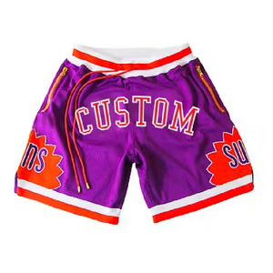 Pantalones Cortos de Baloncesto Personalizados Profesionales, Uniforme de Equipo con Sublimación Digital, Malla de Secado Rápido, 100% Poliéster, Cintura Elástica, Ropa Deportiva - Product Image 3
