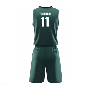 Uniforme de basket-ball de fabrication professionnelle, qualité supérieure, 100% polyester, vêtements de sport, uniforme de basket-ball avec logo d'équipe - Product Image 2