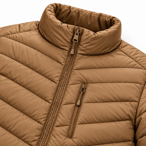 Custom Print Winter Puffer Jacket Mens Lightweight Quilted <b>Coat</b> Stand Collar Zip Pockets <b>Padded</b> Outerwear City Casual Daily Wear - Product Image 4