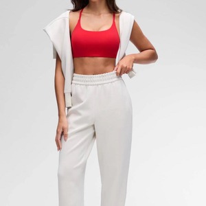 Women's Ultra-Soft Butter Skin-Friendly Fabric Yoga Tank Top <b>Open</b> Back Fitness Vest Sleeveless Skinny Sports <b>Bra</b> for Women - Product Image 3
