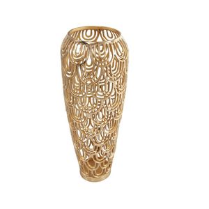 Handcrafted Metal Flower Vase Decorative Floral Holder for Home Interior Office Reception and Hotel Decoration - Product Image 2