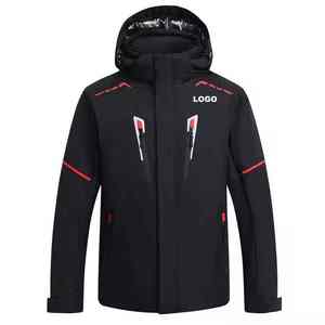 Vestes pour hommes avec logo personnalisé, imperméables, coupe-vent, chaudes pour l'hiver, vestes de ski, vestes de motoneige, vestes de moto - Product Image 4